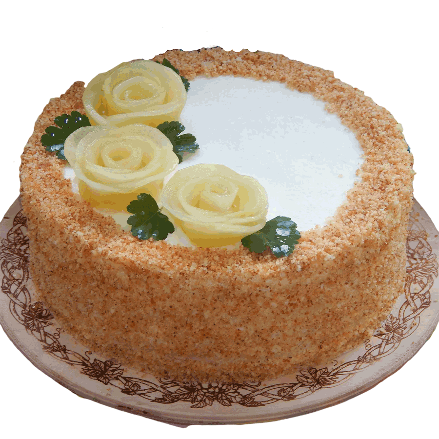 All Type Cake ( vanilla pineapple strawberry butterscotch )